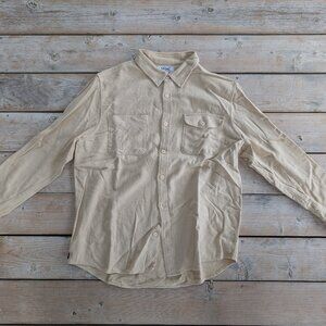 Stoic button down shirt, white, size XL